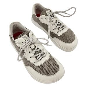 Barebarics Kudos Sneaker White Grey Size EU 41 US Women 10 Vegan Barefoot